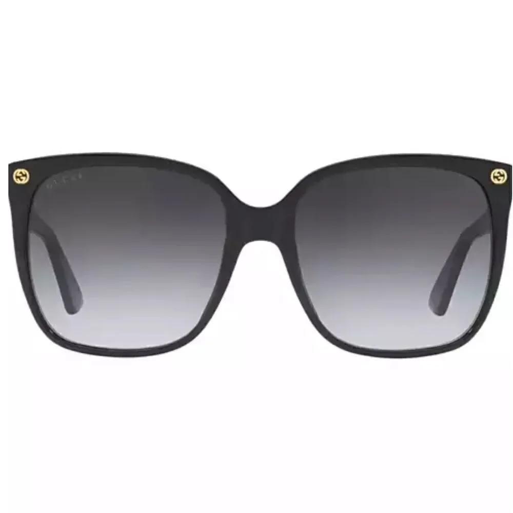 GUCCI GG0022S 57MM Square Cat Eye Sunglasses NWT $700